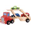 Tachan Camion trasportatore Veicolo in Legno-Include 3 Auto Colorate, 795T00843