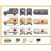 Italeri 7055 - Kfz.305 Ambulance Model Kit Scala 1:72