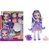 Rainbow High Rainbow Shimmers with Slime - Violet, porpora - Bambola Fashion di 28 cm, con Kit Slime e uno Scoiattolo come Animaletto Domestico, Età 4+
