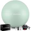 EliteAthlete Palla Fitness con Sistema Anti Burst - Palla Pilates Yoga - Fitball 55 cm 65 cm 75 cm 85 cm - Palla Gravidanza - Fit Ball incl. Pompa d'Aria