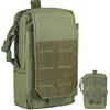 Hejo Borsello Tattico, Marsupio Uomo da Cintura, Marsupio Porta Cellulare Cintura, Marsupios Militare, Borsello da Cinturas Multifunzionale per Escursionismo, Campeggio, Viaggi, Ciclismo (Verde)