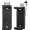 AOZUO 2 pcs clip per apriporta del garage, universale clip per visiera regolabili, supporto per telecomando per cancello, adatto in sostituzione di telecomandi di diverse dimensioni (5,3-7,2 cm)