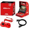 UNICO MVS Mini Arcade e set di Controller Rossi [Cavo HDMI Incluso], Precaricati con 45 Giochi SNK con Licenza Ufficiale, Including The King of Fighters etc., Regali per Adulti e Bambini