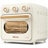 Girmi FG29 Forno Air Fryer,1500 W, 22 L, 5 Funzioni, Luce Interna, Maxi Ventola Air Fryer, 30% Risparmio Energetico, Ricettario e Accessori Inclusi