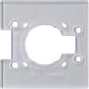 Bosch 1 piastra di base Pro per fresa superiore (larghezza 96 mm, accessori professionali fresa a batteria)