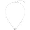 BOSS Jewelry Collana da Donna Collezione LIVE PRECIOUS in Acciaio Inossidabile con Anelli Intrecciati e Cristalli - 1580754, NECKLACE, Silver