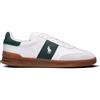 POLO SPORT POLO RALPH LAUREN Sneaker uomo bianca/verde in pelle