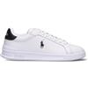 POLO SPORT POLO RALPH LAUREN Sneaker donna bianca/nera in pelle