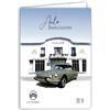 Les Collections Rétro IETSCPXL-15004N MAXI GRANDE CARTE XL 22 x 31 cm Citroen DS19 Licenza Ufficiale Automobile Auto da Collezione - Interni Bianco 44 x 31 cm - Con Busta, per la pensione di compleanno