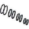 PROSTEEL Orecchini Donna Cerchi Set di Orecchini Cerchio Donna Uomo alla Moda, 4 Paia 8 Pezzi, 10/14/16/20 mm Diametro, Acciaio Inossidabile/Placcato oro 18K, Colore Nero(Confezione Regalo) - Prosteel