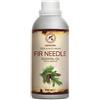AROMATIKA trust the power of nature Olio Essenziale di Abete 500ml - Aroma di Natale - Olio Puro e Naturale di Abete - Aroma di Conifere per Sauna - Cura del Corpo - Benessere - Massaggio - Diffusore