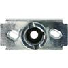 vhbw Mozzo portalame Compatibile con Brast BRB-RM 18141eco, BRB-RM 18196, BRB-RM 18140-B&S, BRB-RM 18141 Tosaerba - 10 x 5 x 4,5 cm Argento