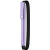 MoKo Custodia per Apple Pencil Pro, Apple Pencil 1ra/2a Gen, Apple Pencil (USB-C), PU per Pennino iPad con Fibbia e Fascia elastica per il fissaggio alla custodia dell'iPad, Taro Viola