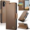 Rerzoiro Cover per Samsung Galaxy A56 5G Custodia Portafoglio [Blocco RFID] Premium Pelle PU Wallet Case Flip Libro con Porta Carte Slot Supporto Flip Case per Samsung Galaxy A56 5G, Marrone