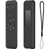 Votvlog Custodia Telecomando per Samsung Solar Cell, Custodia Silicone Telecomando Compatibile con Samsung BN59-01432A, Custodia per Telecomando in Silicone con Cordino Anit Lost per Samsung (Nero)