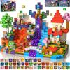 Mzyxxel Costruzioni Magnetiche per Bambini 150 PCS 2CM 3+ Giochi Cubi Magnetici, Blocchi Building Blocks Giocattoli Montessori a Partire da 3 4 5 6 7 8 9 10 11 12 Anni Regali di Compleanno per Ragazzi