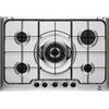 Rex Piano Cottura 5Fuochi gas tripla corona 75cm Inox PX750UV