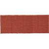 KASANOVA Tappeto bagno 60x130 cm in ciniglia terracotta rosso Tessile bagno