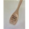 Generico Mestolo spatola in legno personalizzato con nome- regalo personalizzato - cucina - festa nonni- mamma- papà- Natale, Righello15