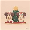 Bandai Disney KIDEA Topolino e Minnie Blocco di Legno Speciale Natale dal Gia...