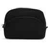 Vera Bradley Microfiber Large Cosmetic Makeup Organizer Bag, Black
