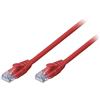 Lindy Cavo di rete Cat.6 U/UTP Rosso, 1m