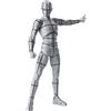 S.H. Figuarts NUOVO Bandai S.H. Figuarts Body-kun Wireframe colore grigio Ver. Figura Giapp...