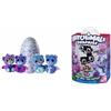 Takara Tomy NUOVO nato! Twin Umo Wow Blue & Purple (HATCHIMALS) Takara Tomy dal Giappone