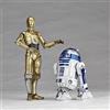 Kaiyodo NUOVO Kaiyodo figure complex Star Wars REVO Revoltech R2-D2 & C-3PO set dal G...