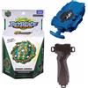 Takara Tomy Beyblade Burst B-135 Bushin Ashura & B-137 Long Bay Launcher & B-109