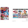Senza marchio NUOVO POWER RANGERS Uchu Sentai Kyuranger Kit 10 pezzi Candy Toy Seiza blaster