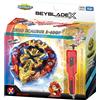 Takara Tomy NUOVO Takara Tomy BEYBLADE X BX-00 Starter Xeno Excalibur 3-60GF con Hold Lan...