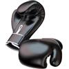 Generico Guantoni da Boxe 10 oz - Guanti da Allenamento Adulto | Guantoni Sacco Pugilato | Pelle PU Durevole, Cuciture Rinforzate, Chiusura Stabile al Polso, Design Unisex, Ideali per Sparring e Combattimento