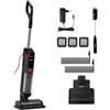 Polti Rollysteam WD20, Lavapavimenti con Funzione Vapore e Aspirapolvere, 750 W, Pulizia Completa in un solo Passaggio, Auto Pulizia, Nero