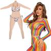 SUAFAXNG Silicone Bodysuit Fake Vaginal Whole Body Silicone Body Suit C-G Cup Fake Breasts for Crossdressers Male