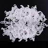KINGLAKE 200 pz Clip per Piante da Giardino Flower Clip Ideale per Piante di Supporto per Piante - Bianco