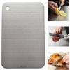 Syiyunran Tagliere Acciaio Inox Taglieri Cucina - 1 Pezzo, Argento, Impastare, Tagliare e Cuocere, Utilizzabile Anche Come la Pasta, da Forno, Torte, Della per Piano di Lavoro in Spianatoia