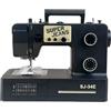 Jaguar SJ-34E Macchina per Cucire Robusta Super Jeans | 34 Punti | Elettronica | Tavolo di Estensione | Infila-Ago Automatico | Spolina a Inserimento | Motore Servo | LED | Braccio Libero | Per Tessut