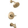 Delta Faucet T14459-CZ Triassic, 14 Series MC Tub/Shower Trim, Champagne Bronze by DELTA FAUCET