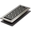 Decor Grates ECH412-NKL, registro da pavimento Eclipse, 10,2 x 30,5 cm, nichel spazzolato