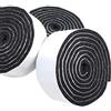 Adsamm® / 3 x rotoli di feltro autoadesivo/Nero / 29x1000 mm/Nastro/feltro adesivo da 3.5 mm di spessore in nastro/pad protettivi per arredi