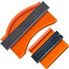 ZCHYTOOL Duplicatore di Contorni Contorno Strumento di 14+25 cm Calibro Copiatore Righello Replicatore di Profilometro Attrezzi Pavimento