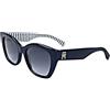 Tommy Hilfiger Occhiali da Sole Tommy Hilfiger TH 1980/S S6F BLUE PATTERN 52/20/140 Donna