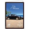 Les Collections Rétro IETSCPXL-19656 MAXI GRANDE CARTE XL 22 x 31 cm Renault 5 R5 Alpine A5 1976 Licenza Ufficiale Sport Automobile Collezione - Interni Bianco 44 x 31 cm - Con Busta - Partenza o Compleanno