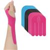 VOSSOT Cerotto Kinesiologico Precut 15 Pezzi Nastro Elastico Sportivo per Polso, Impermeabile e Traspirante Tape Kinesiologico Cotone per Crossfit Fitness Fisioterapia Dolore Braccio e Supporto Articolare