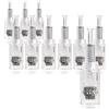 Snadi - Pacco 10 cartucce Dermapen con 42 aghi | Modello Screw compatibile | Acciaio chirurgico | Migliora cicatrici, macchie | Assorbimento di nutrienti | Trattamento capelli/pelle