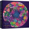 Elena Essex Puzzle - Starlight Scuba | 1000 puzzle | puzzle per adulti esigenti | puzzle rotondo | barriera corallina oceano e squalo puzzle | diametro 68 cm