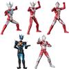 Bandai NUOVO Bandai Chodo Alpha Ultraman 5 10 pezzi 110 mm ABS e PVC figura Giappone