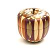 Markenlos Hakone Yosegi Zaiku Custodia per accessori a forma di mela Parquet intarsiato...