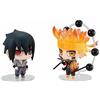 MegaHouse NUOVO MegaHouse Chimi Mega Buddy Series NARUTO Shippuden Naruto & Sasuke Figure